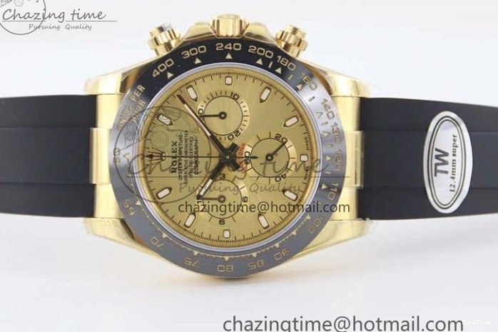 MiroTime 0423 Daytona 116518 TWF 1:1 Best Edition 904L Steel YG Dial on Oysterflex Strap A Youthful 2424